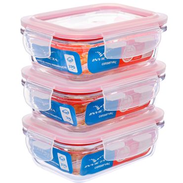 Kit-com-3-Potes-de-Vidro-Hermetico-370ml-Retangular-Invicta