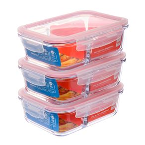 Kit-com-3-Potes-de-Vidro-Hermetico-1040L-com-Divisoria-Invicta