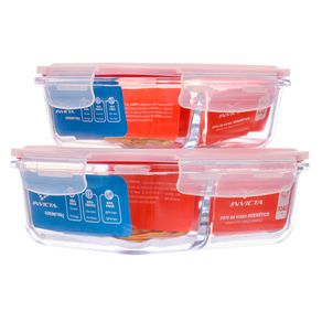 Kit-com-2-Potes-de-Vidro-Hermetico-640ml---1040ml-com-Divisoria-Invicta