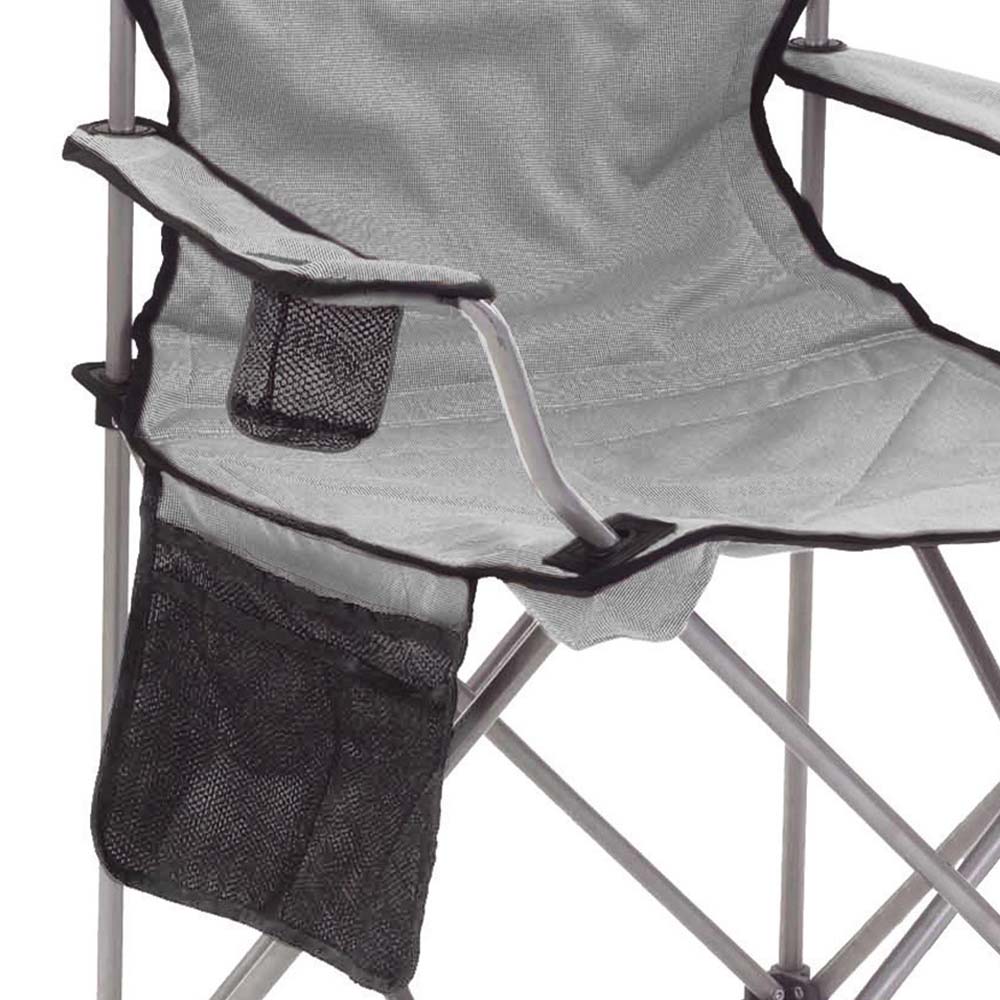 ★mi★ColemanNaturalWoodRollTable 90 Coleman | Cadeira Dobrável com Cooler Cinza Coleman - Coleman