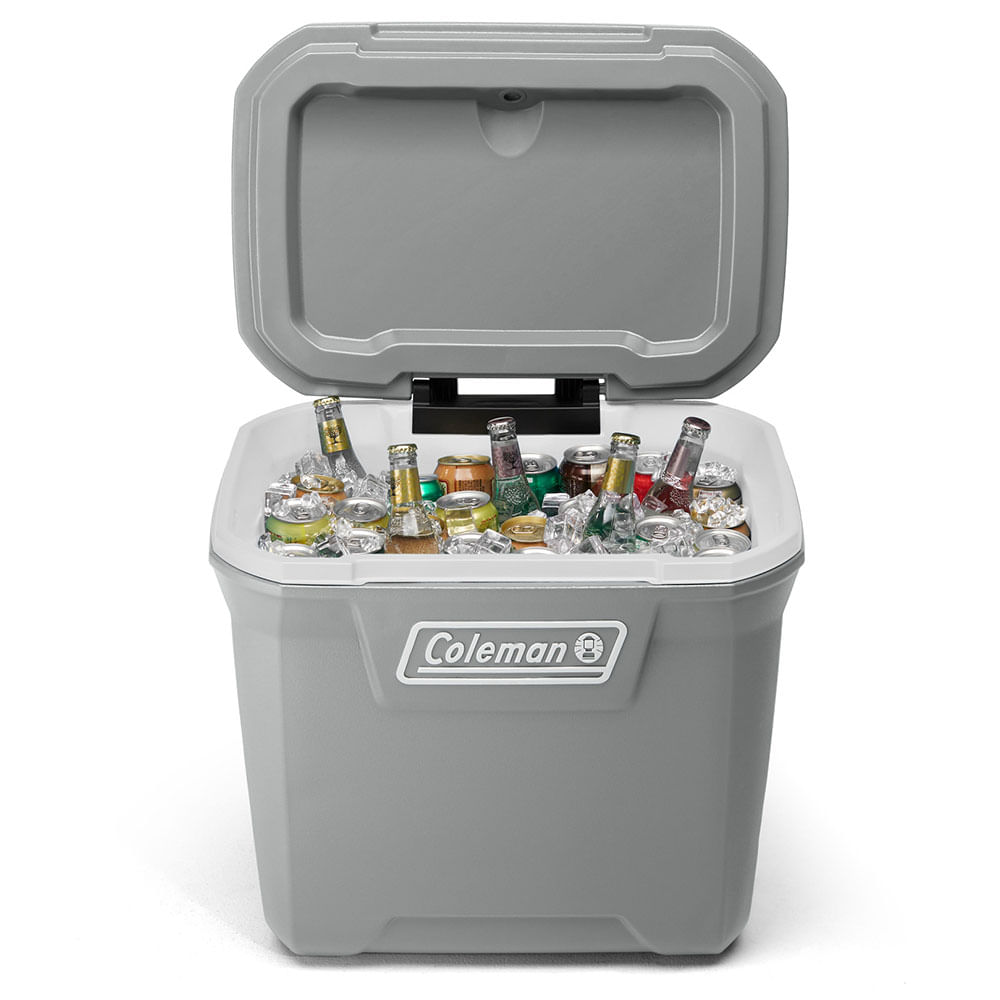 Coleman | Caixa Térmica com Rodas 61,5L Silver Ash - Coleman