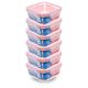 Kit-com-6-Potes-de-Vidro-Hermetico-11L-Quadrado-Invicta