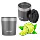 Kit-com-2-Copos-Termicos-de-Caipirinha-296ml-Cinza-Contigo