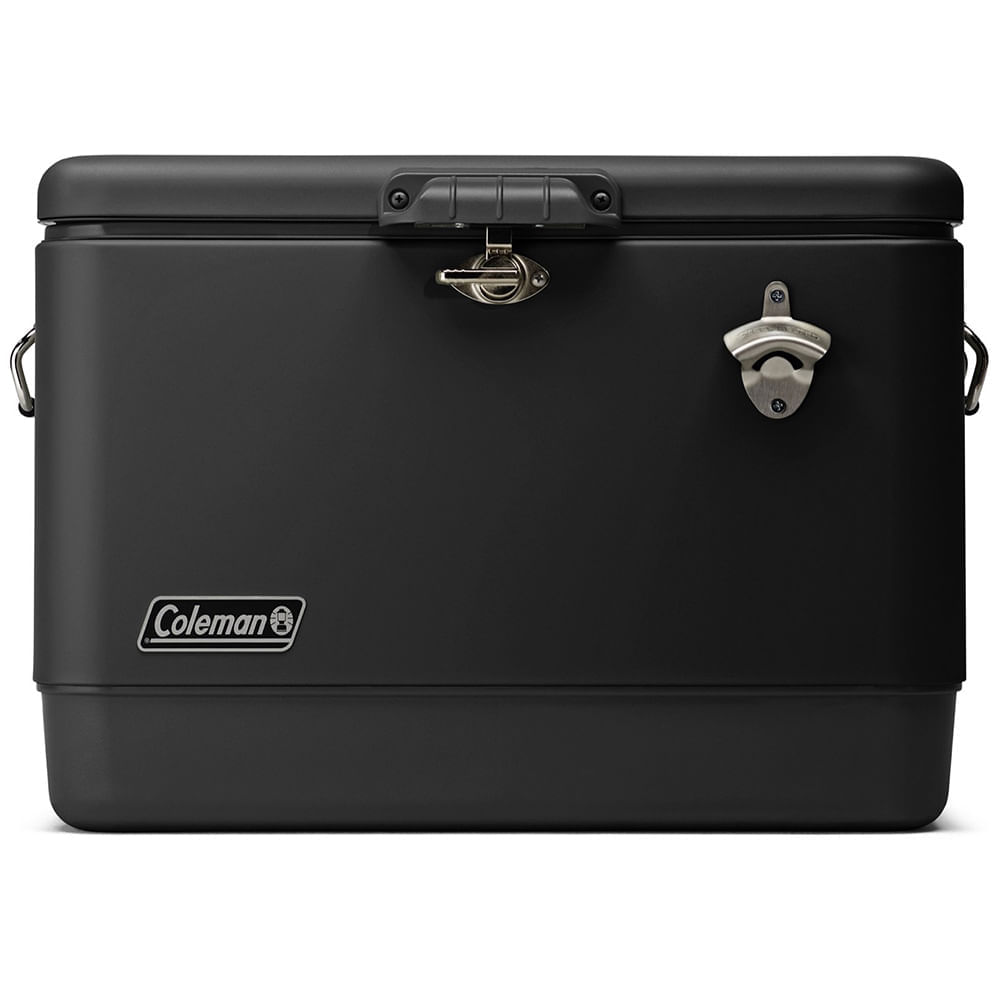 Coleman | Caixa Térmica 51L Reunion™ Aço Inoxidável All Black