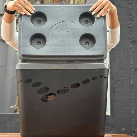 Caixa Térmica Pop 32L Texturizada Preta Invicta - Invicta