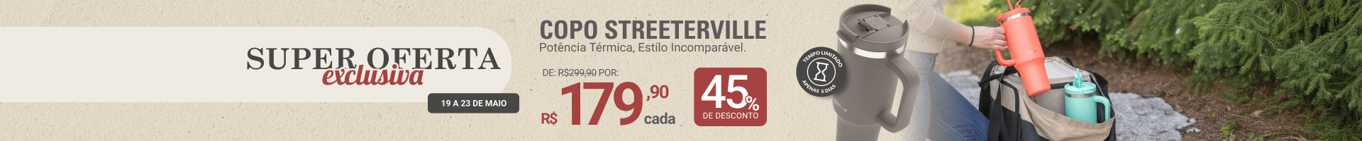 Banner Super Oferta Exclusiva | Coleman