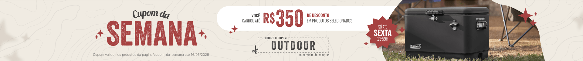 Cupom da Semana