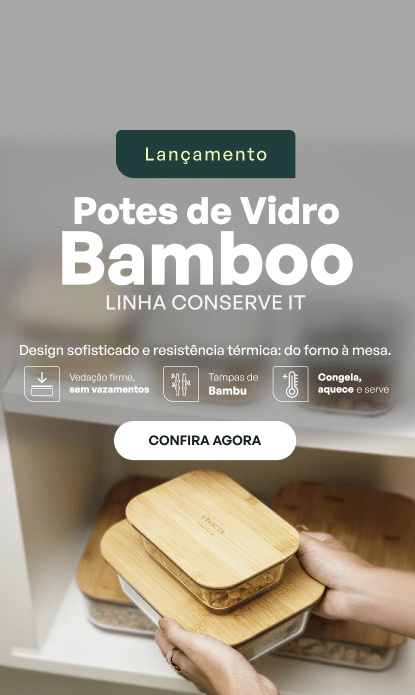 Lançamento Potes Bamboo Mob