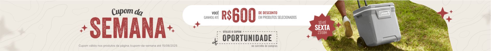 Cupom da Semana