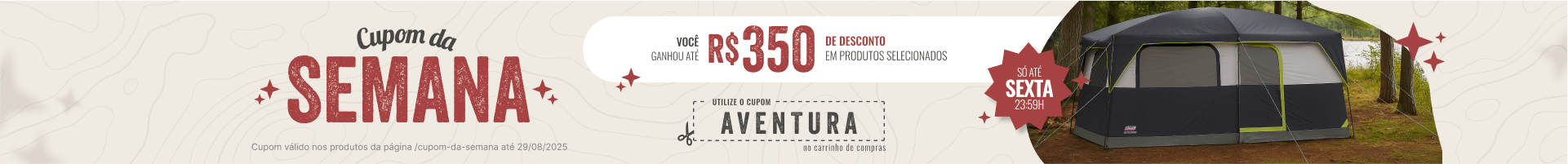 Cupom da Semana