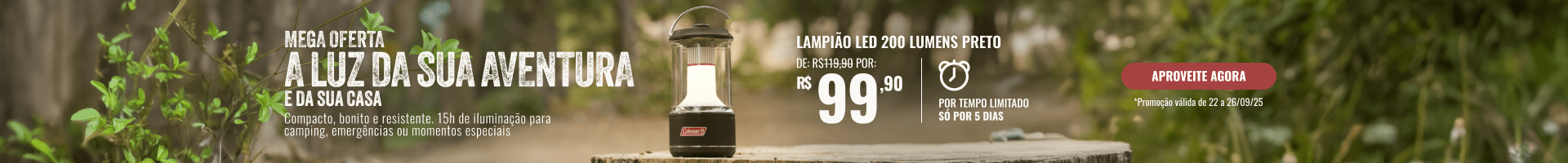 Banner Ofertas Relâmpago