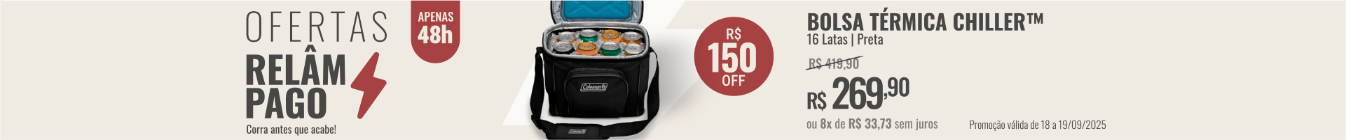 Banner Ofertas Relâmpago