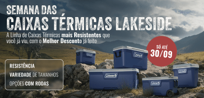 Mega Oferta Caixas Térmicas Lakeside | Coleman