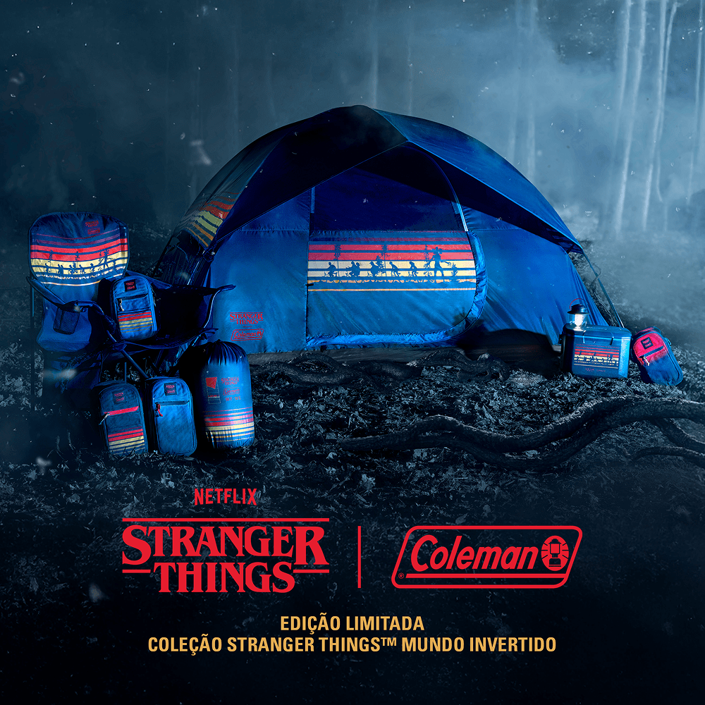 Barraca Sundome Coleman Stranger Things™ 4 Pessoas - Coleman