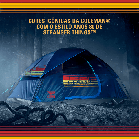 Barraca Sundome Coleman Stranger Things™ 4 Pessoas - Coleman