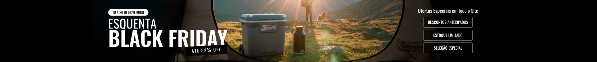 Esquenta Black Friday Coleman