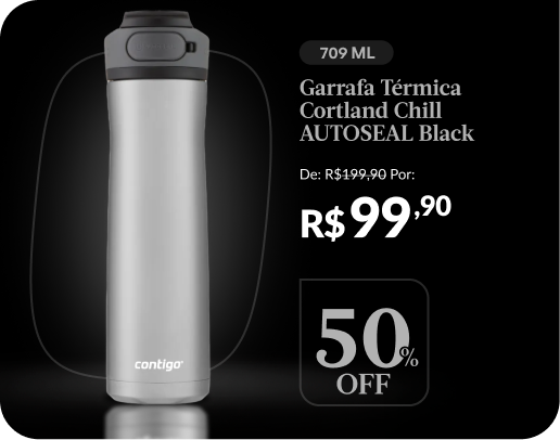 Garrafa Térmica Cortland Chill AUTOSEAL® Black