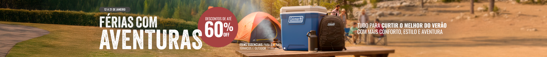 Férias com Aventura | Coleman