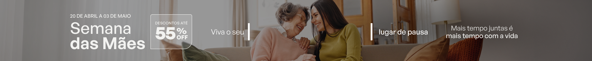 Banner semana das mães | Invicta