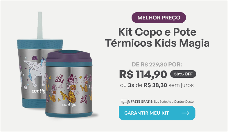 Banner Kit Copo e Pote Térmicos kids Magia