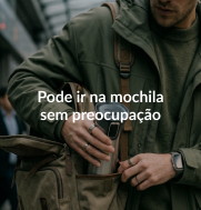 Banner Pode ir na mochila sem preocupação