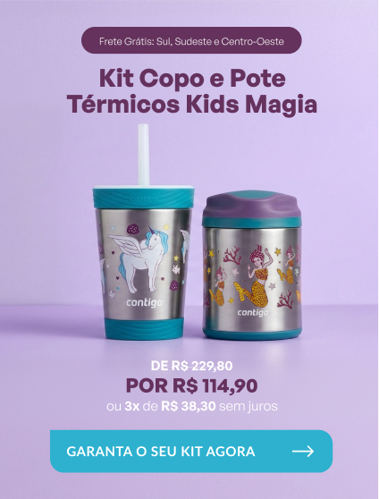 Banner Kit Copo e Pote Térmicos Kids Magia