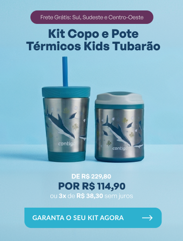 Banner Kit Copo E Pote Térmicos Tubarão