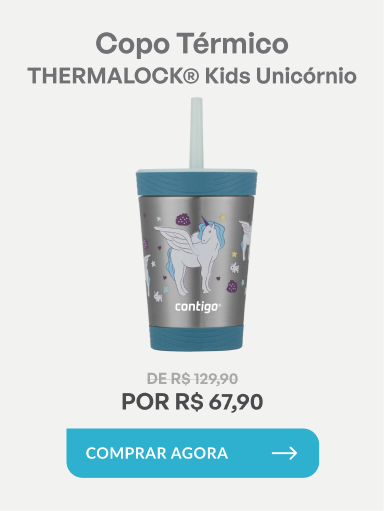 Banner Copo Térmico Kids Unicórnio