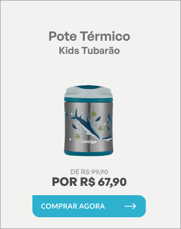 Banner Pote Térmico Kids Tubarão