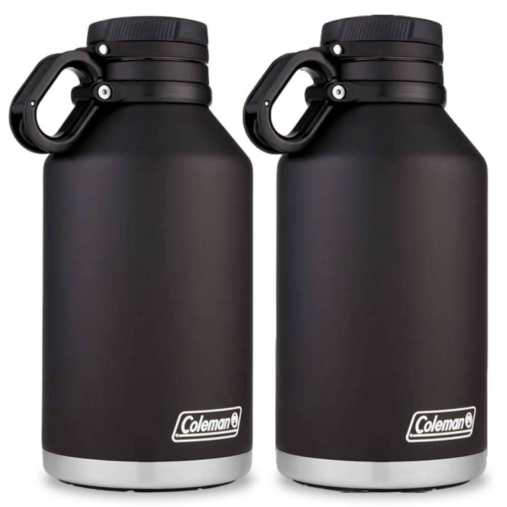 Kit com 2 Growlers 1,9L Preto Coleman